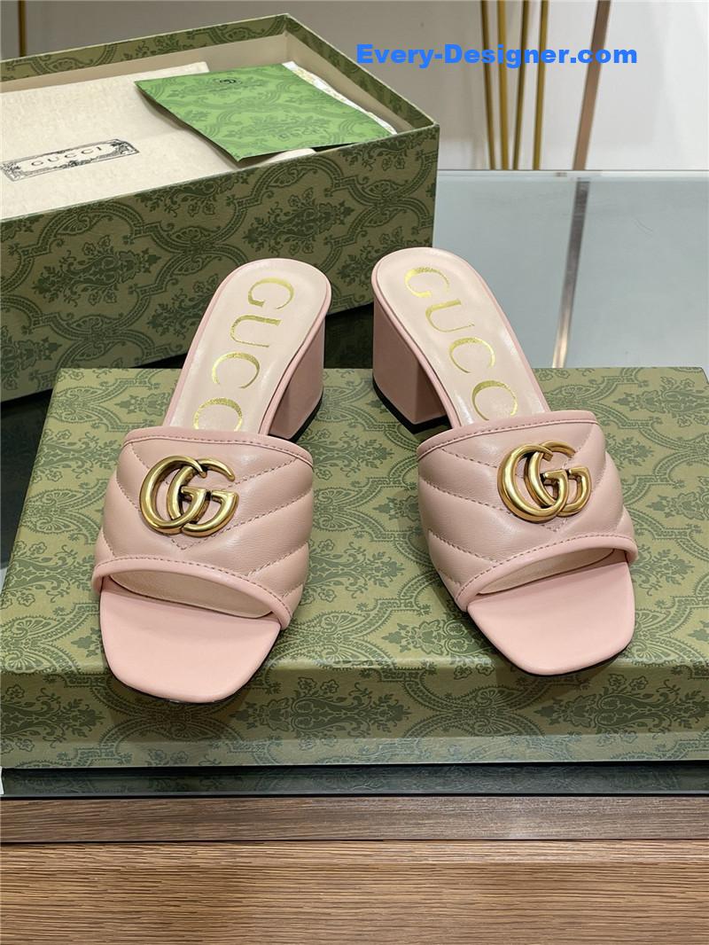 Gvc*1 gg buckle sandals slippers