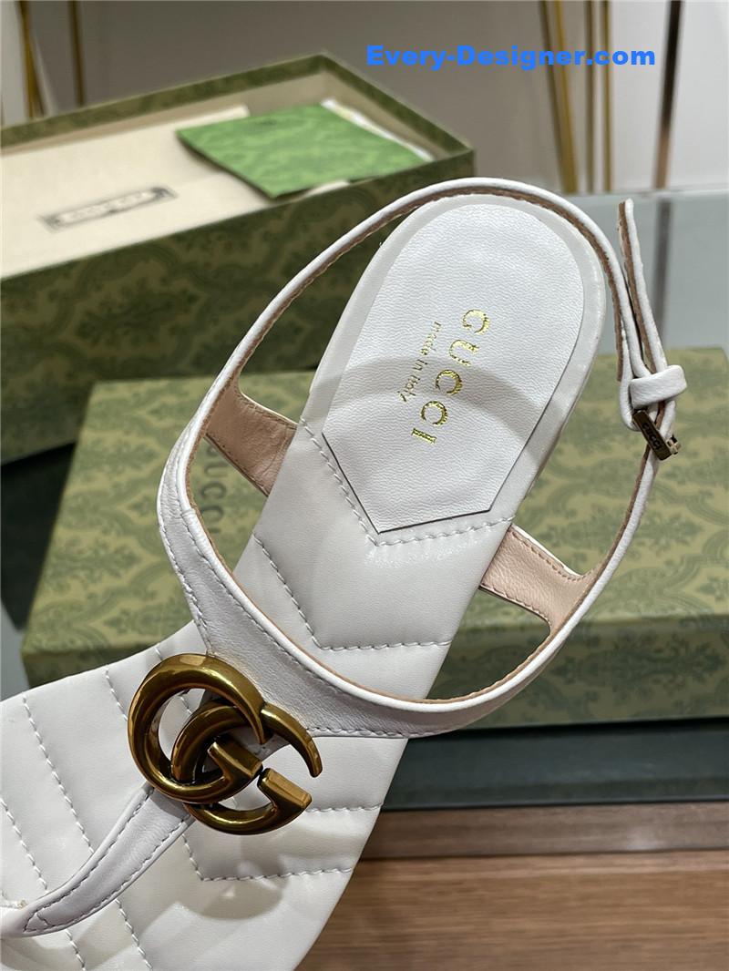 Gvc*1 classic gg buckle sandals