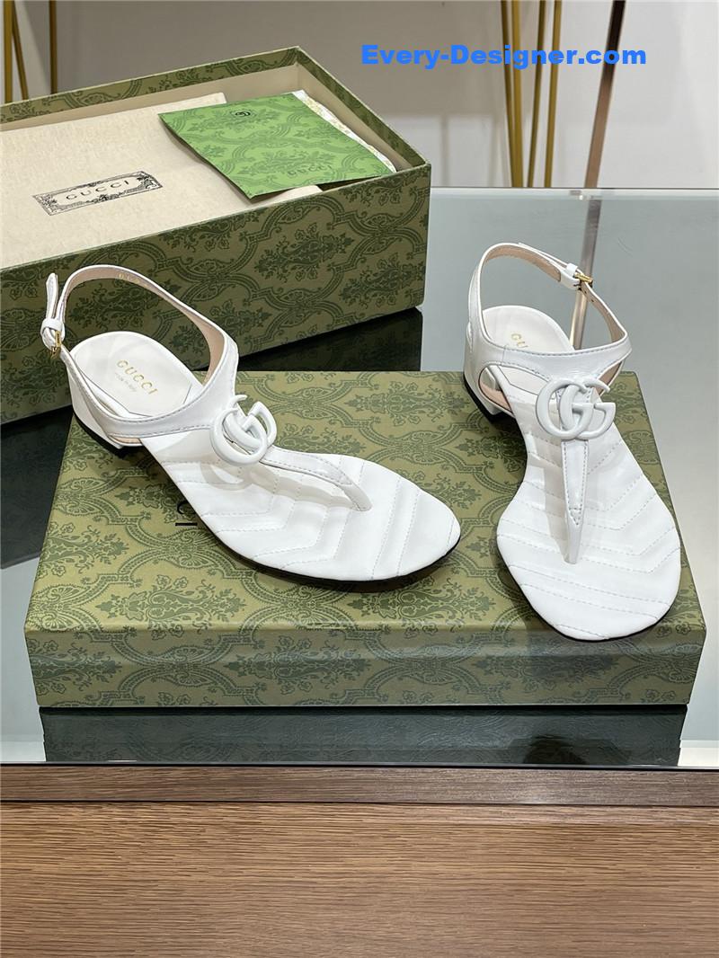 Gvc*1 classic gg buckle sandals