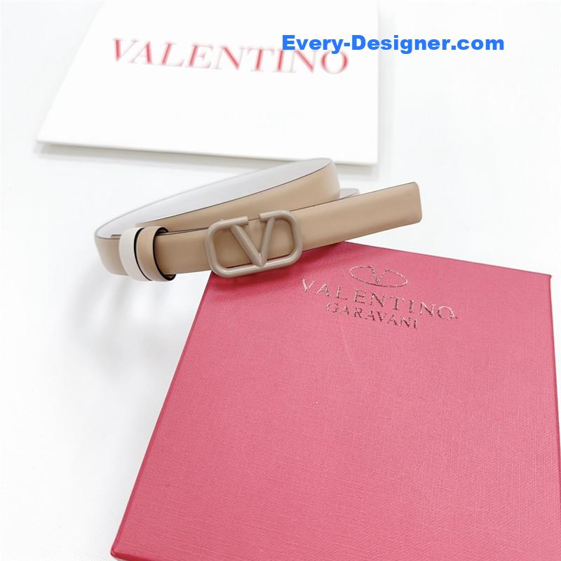 Va1e*ntin0 new double-sided top layer cowhide belt