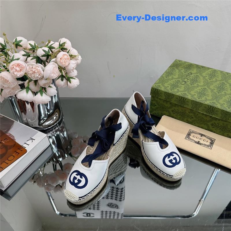 Gvc*1 wedge fisherman shoes