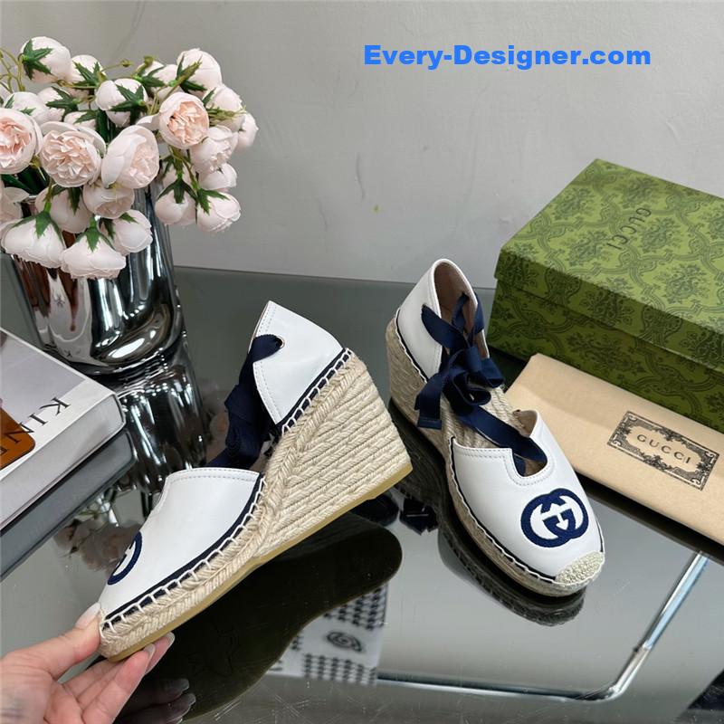 Gvc*1 wedge fisherman shoes