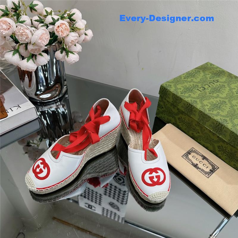 Gvc*1 wedge fisherman shoes