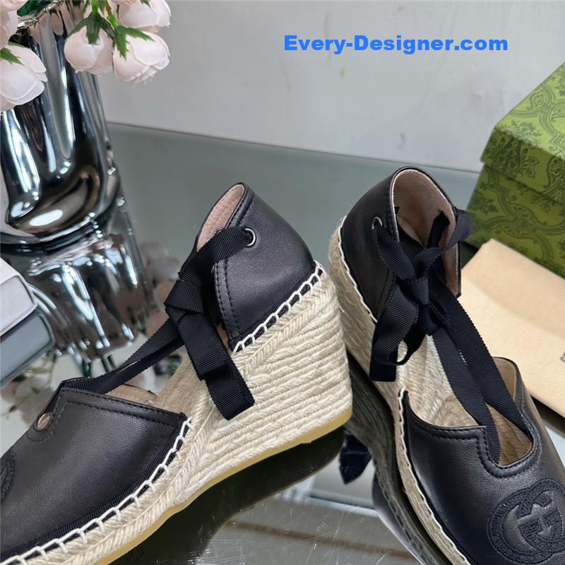 Gvc*1 wedge fisherman shoes
