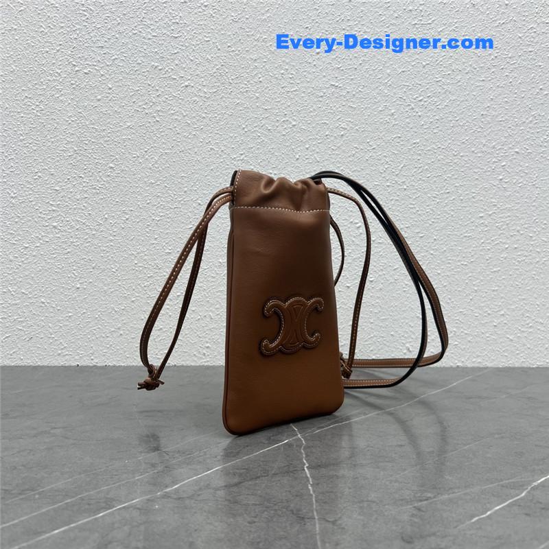 Ce1i*e drawstring phone bag