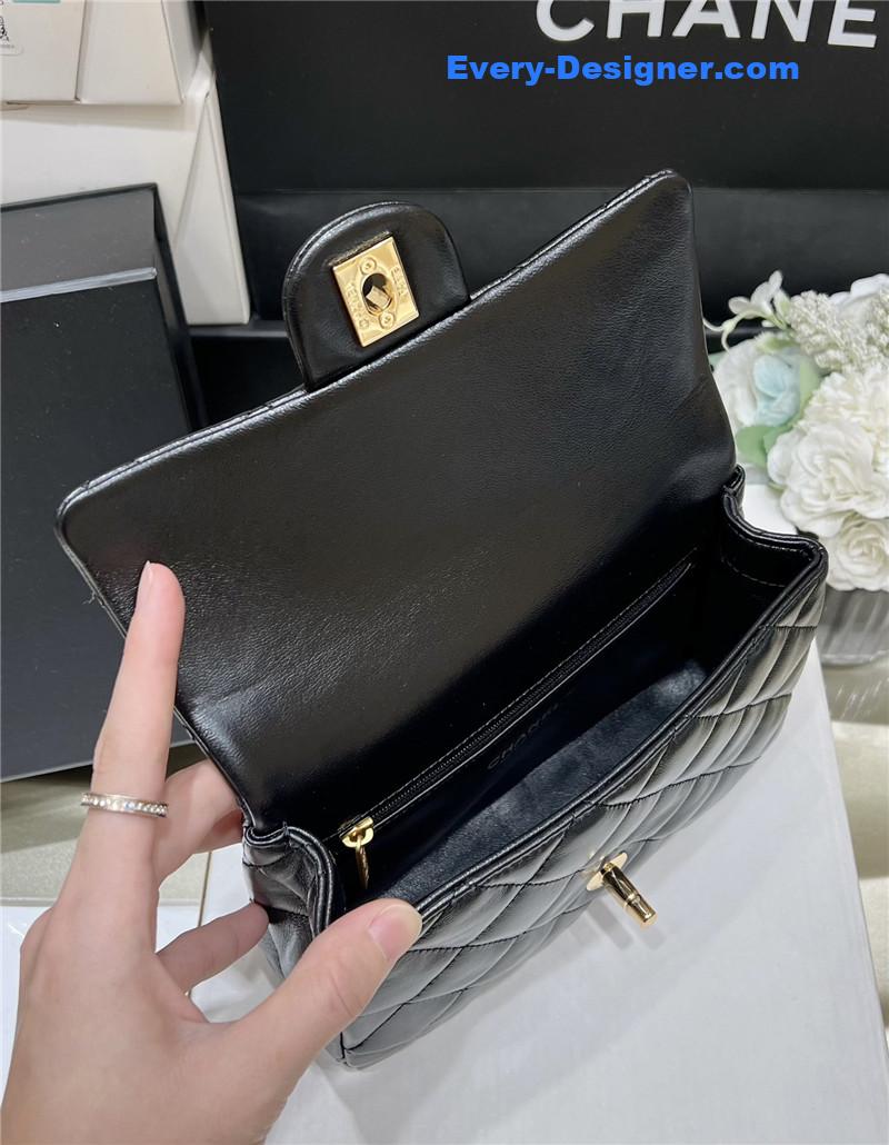 Ch**el cf handle mini bag