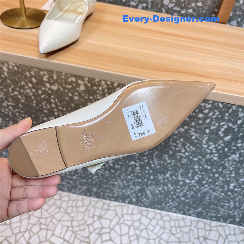 Va1e*ntin0 new mary jane high-heeled shoes