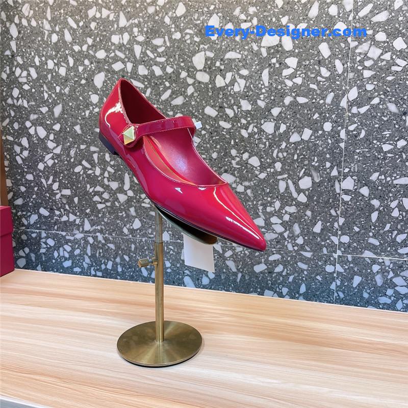 Va1e*ntin0 new mary jane high-heeled shoes
