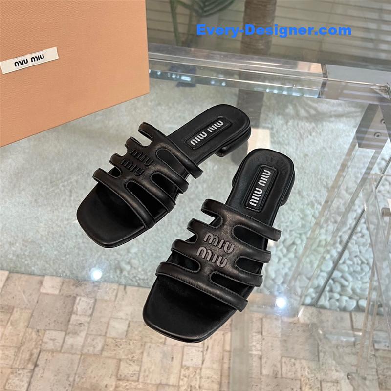 M1um1u new flat slippers