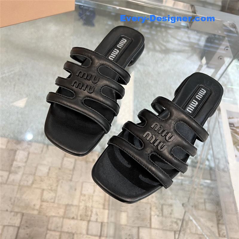 M1um1u new flat slippers