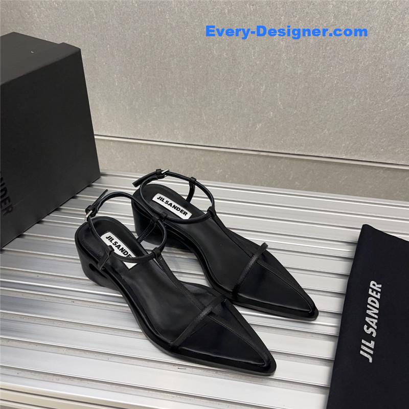 jil sander early spring jil sander flat slippers