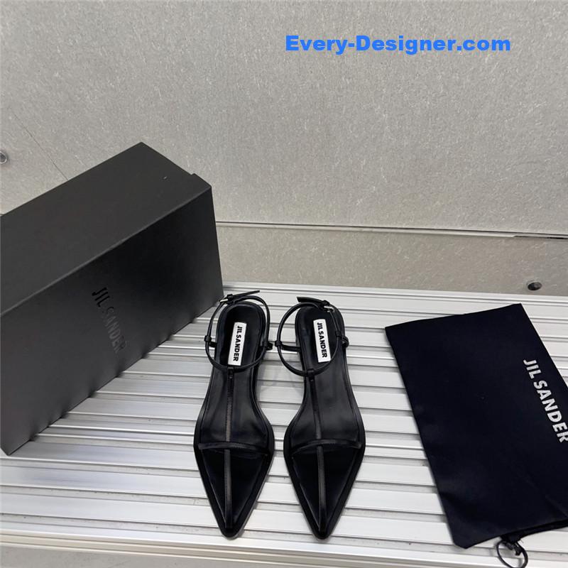 jil sander early spring jil sander flat slippers