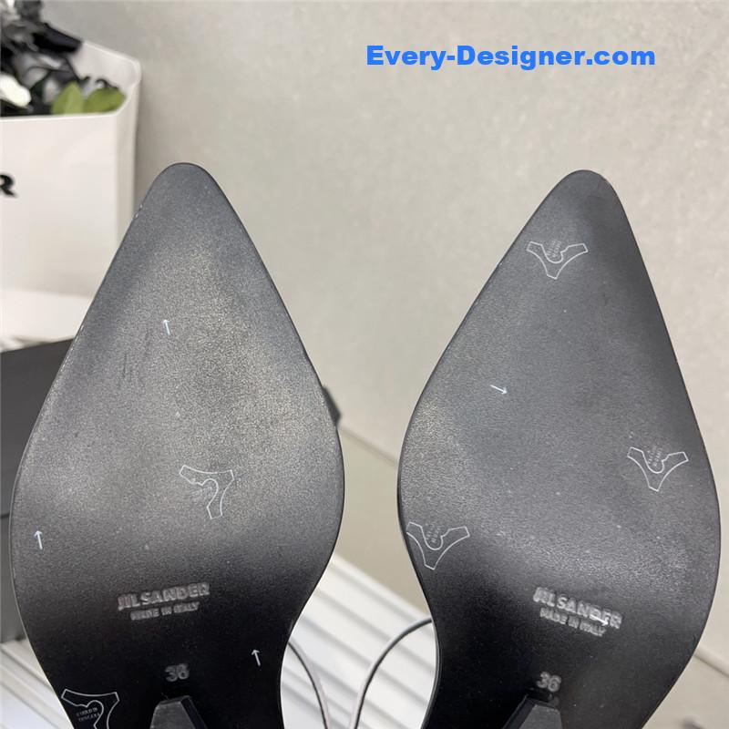 jil sander early spring jil sander flat slippers