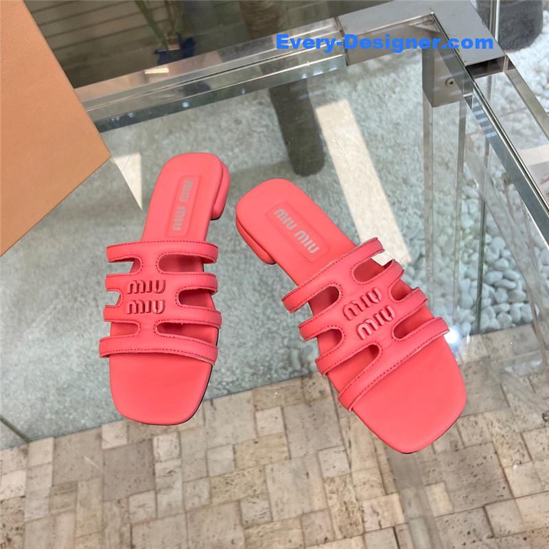 M1um1u new flat slippers