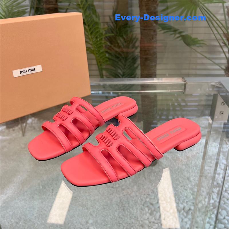 M1um1u new flat slippers