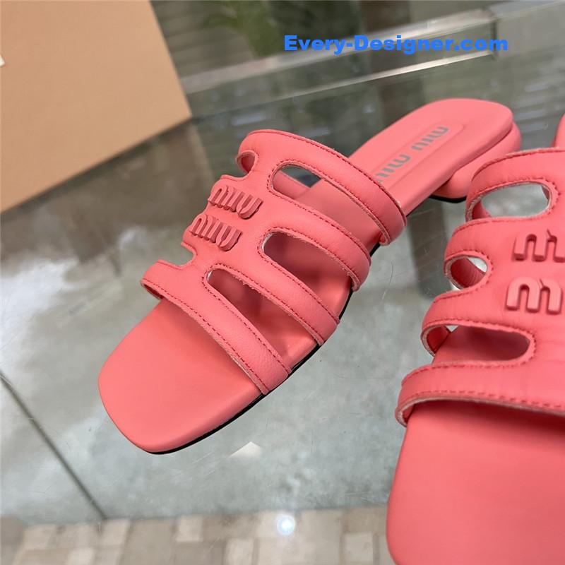 M1um1u new flat slippers