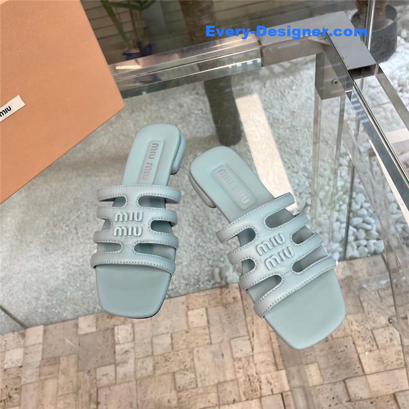 M1um1u new flat slippers