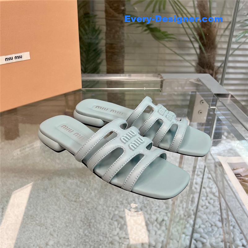 M1um1u new flat slippers