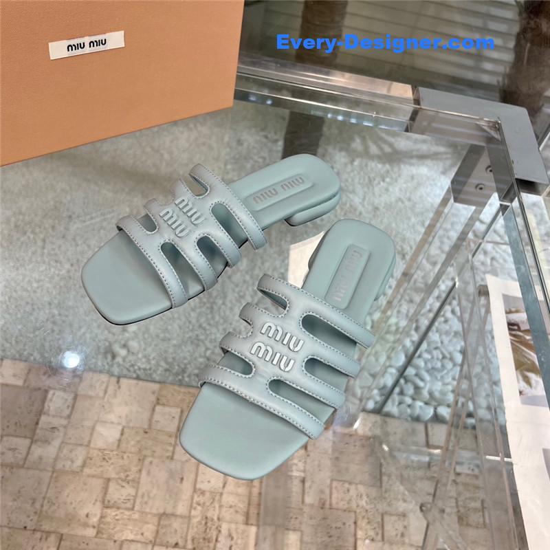 M1um1u new flat slippers