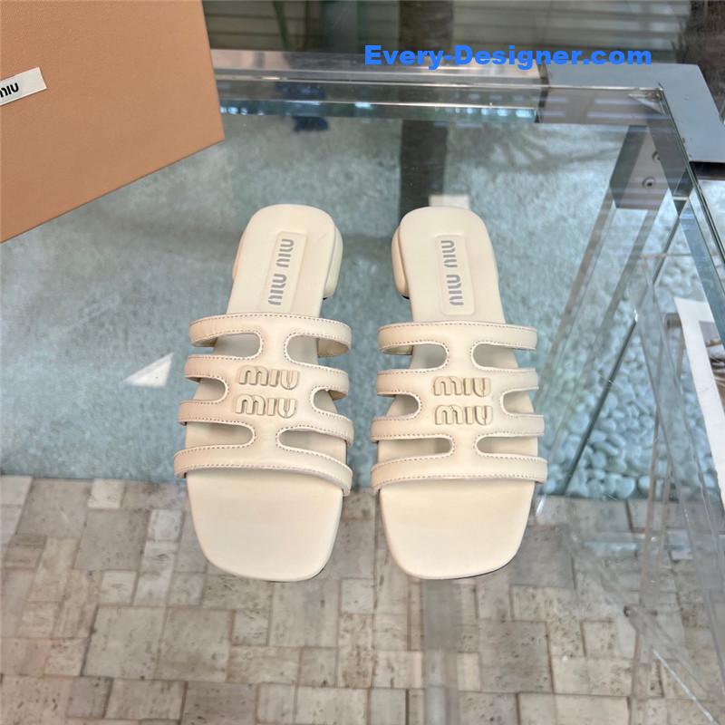 M1um1u new flat slippers