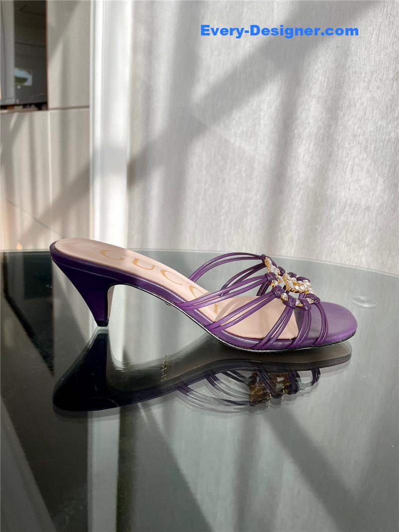 Gvc*1 new crystal embellished sandals and slippers