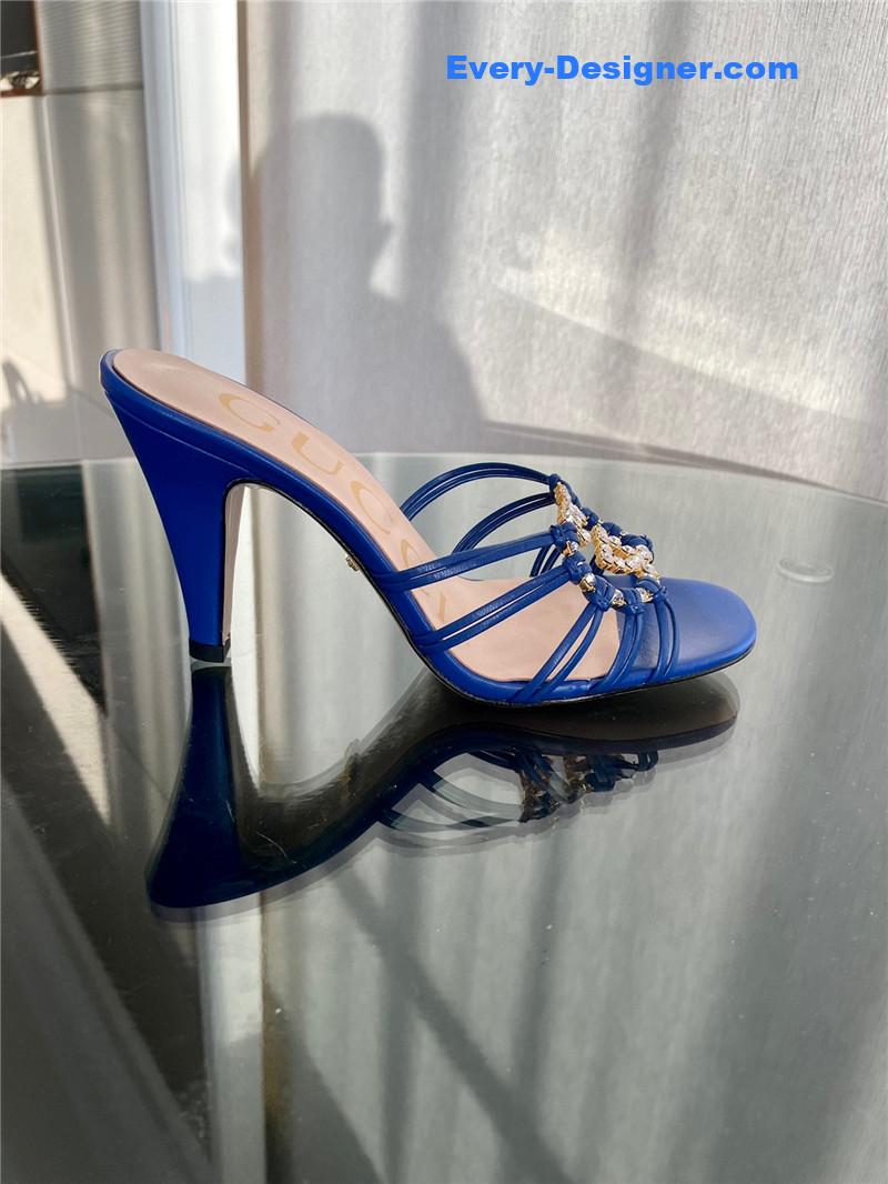 Gvc*1 new crystal embellished sandals and slippers