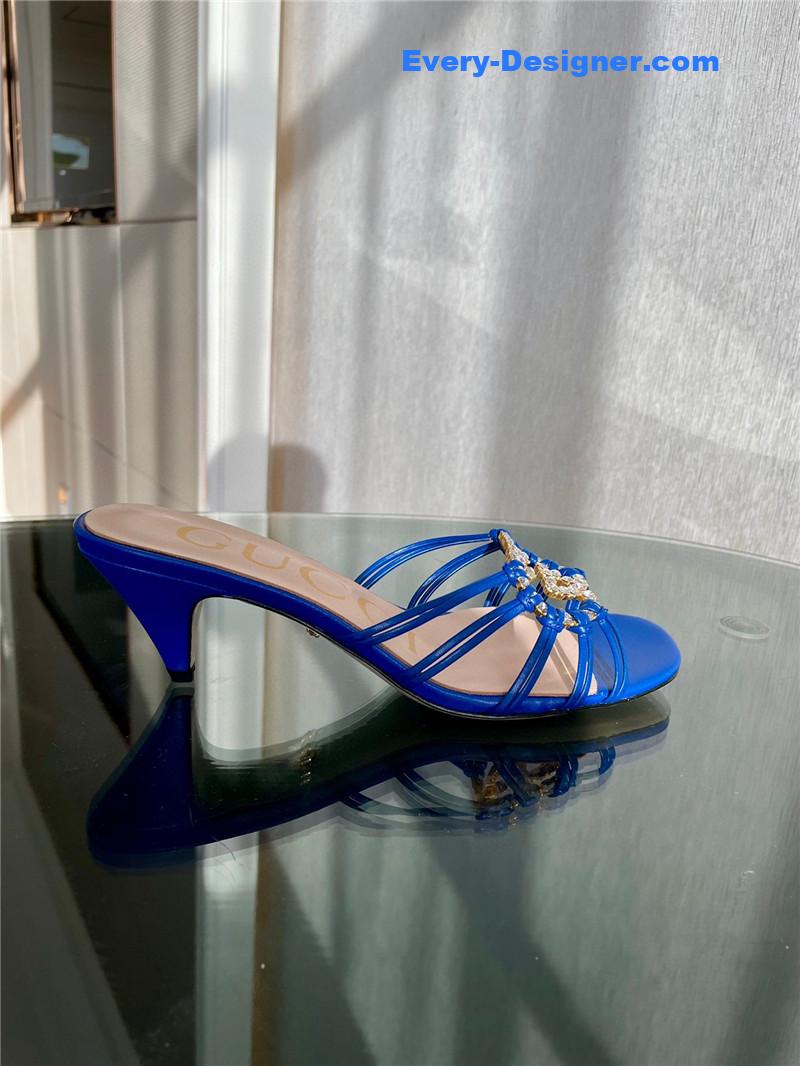 Gvc*1 new crystal embellished sandals and slippers