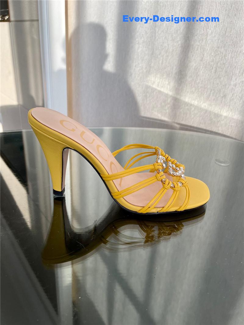 Gvc*1 new crystal embellished sandals and slippers