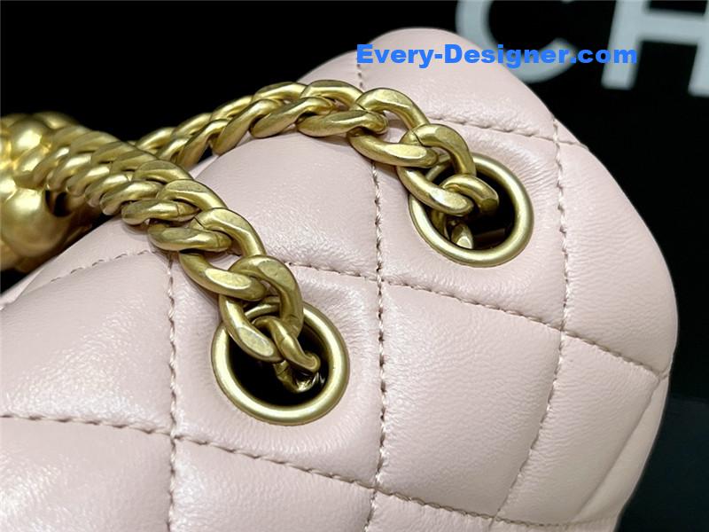 Ch**el cf camellia flap bag small