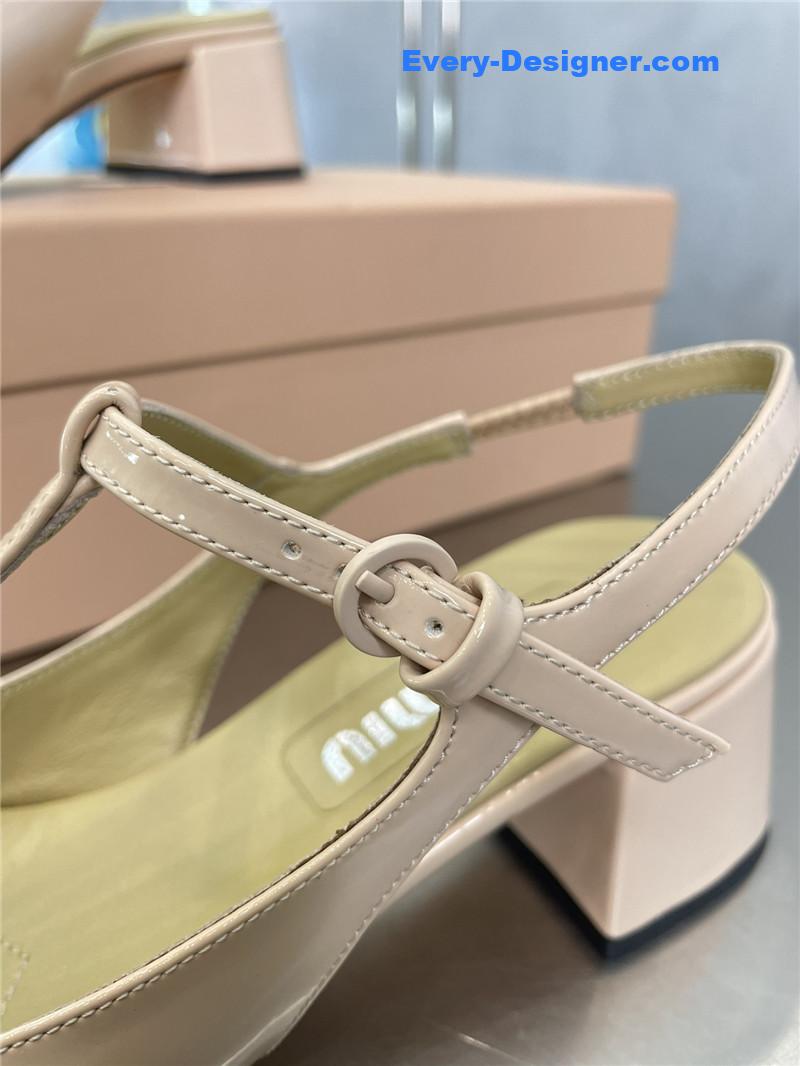 M1um1u mary jane t strap shoes