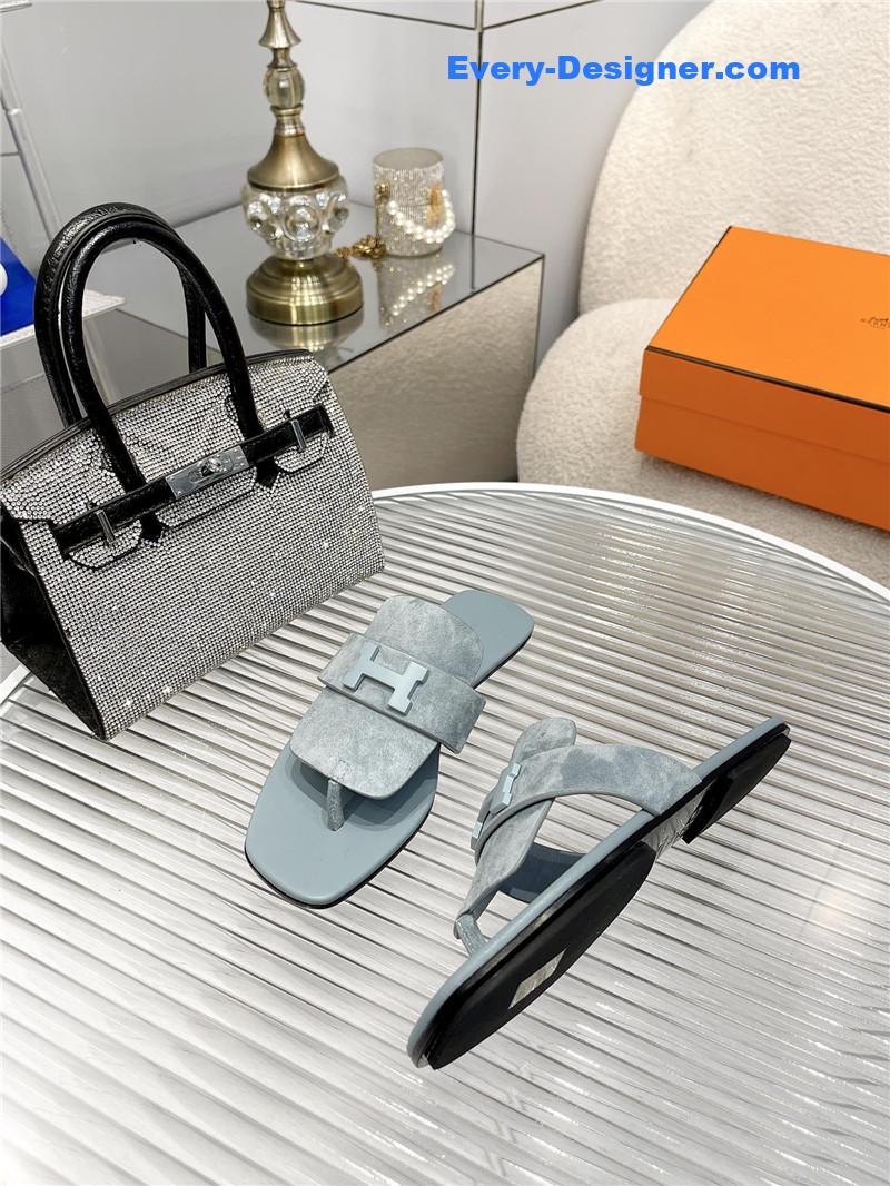 H**me5 classic h buckle sandals