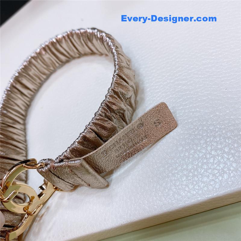 Ch**el calfskin elastic belt