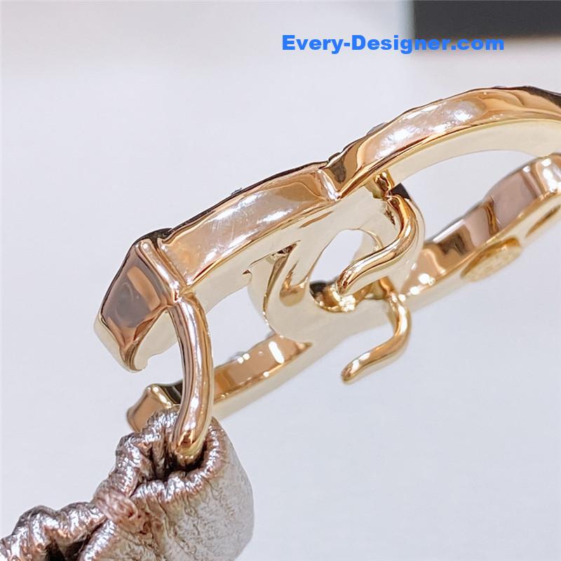 Ch**el calfskin elastic belt