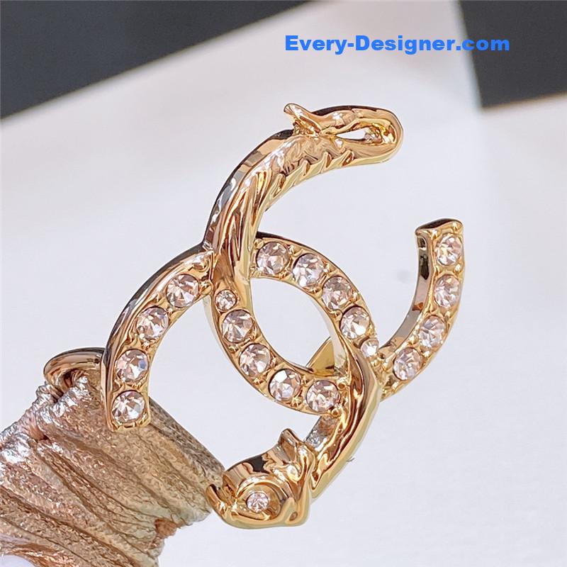 Ch**el calfskin elastic belt