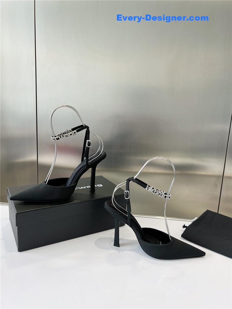A1exa*der wang pointed back empty high heel sandals