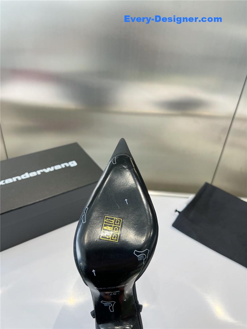 A1exa*der wang pointed back empty high heel sandals