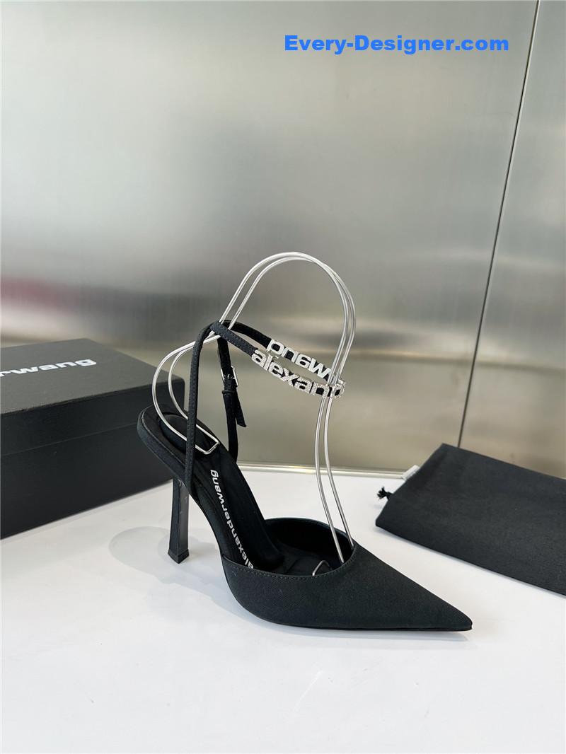 A1exa*der wang pointed back empty high heel sandals