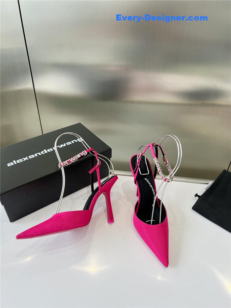 A1exa*der wang pointed back empty high heel sandals
