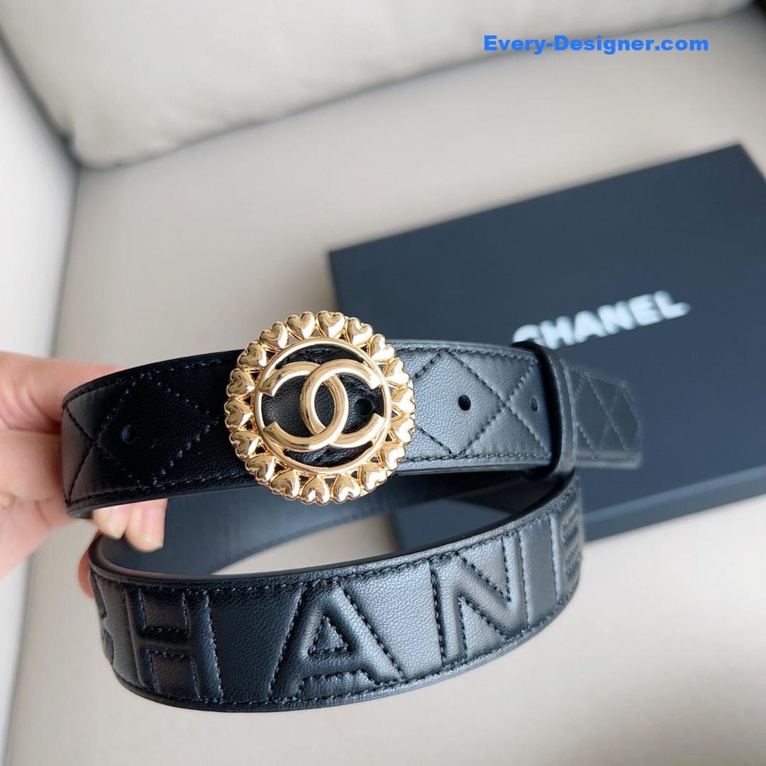 Ch**el double c catwalk belt