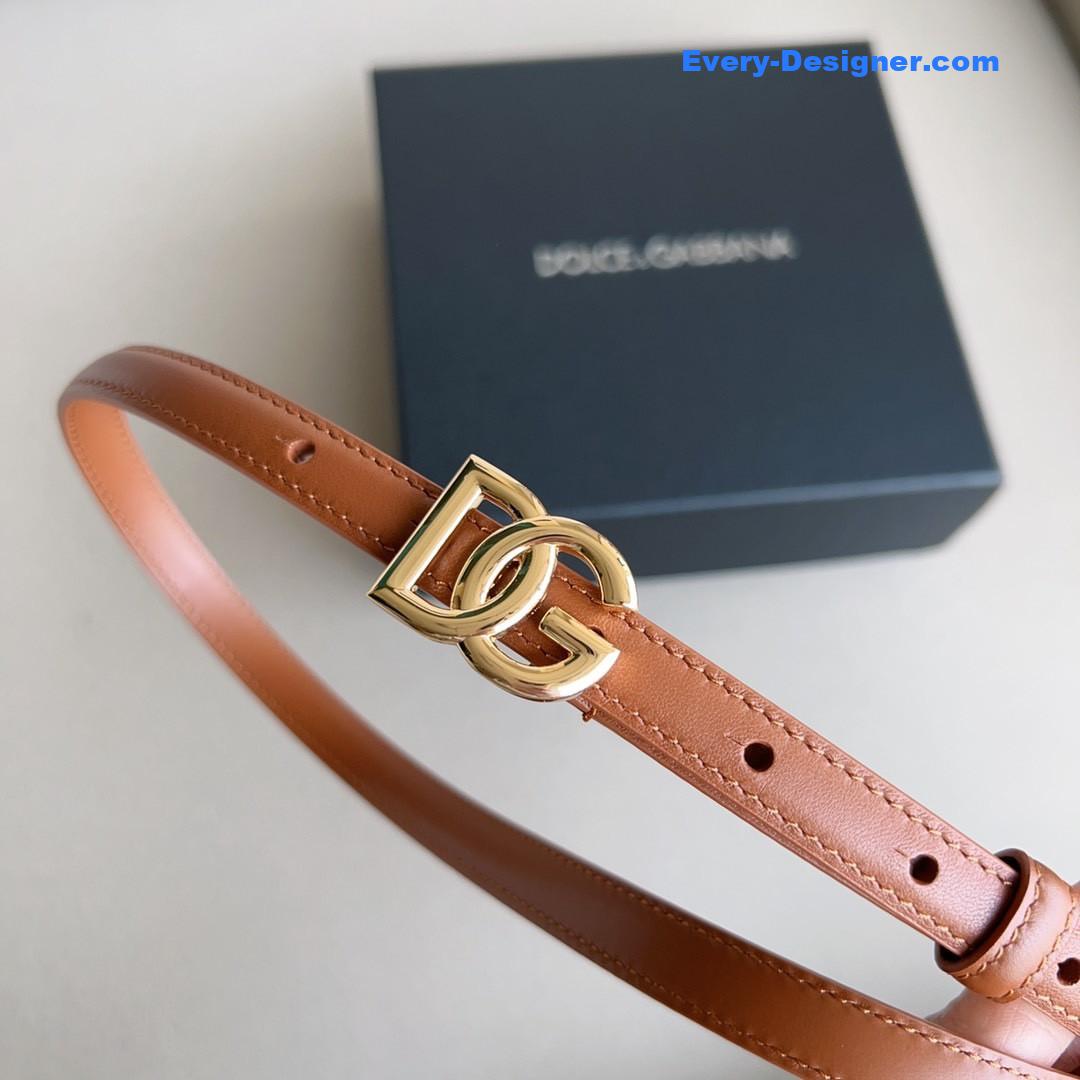 Dolce & Gabbana d&g Antique Gold Gancini Buckle Belt