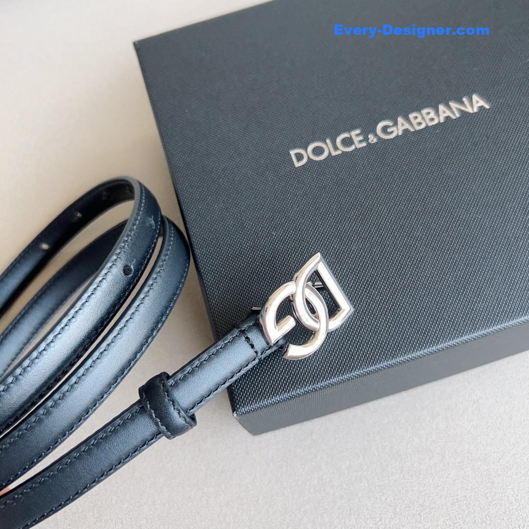 Dolce & Gabbana d&g Antique Gold Gancini Buckle Belt