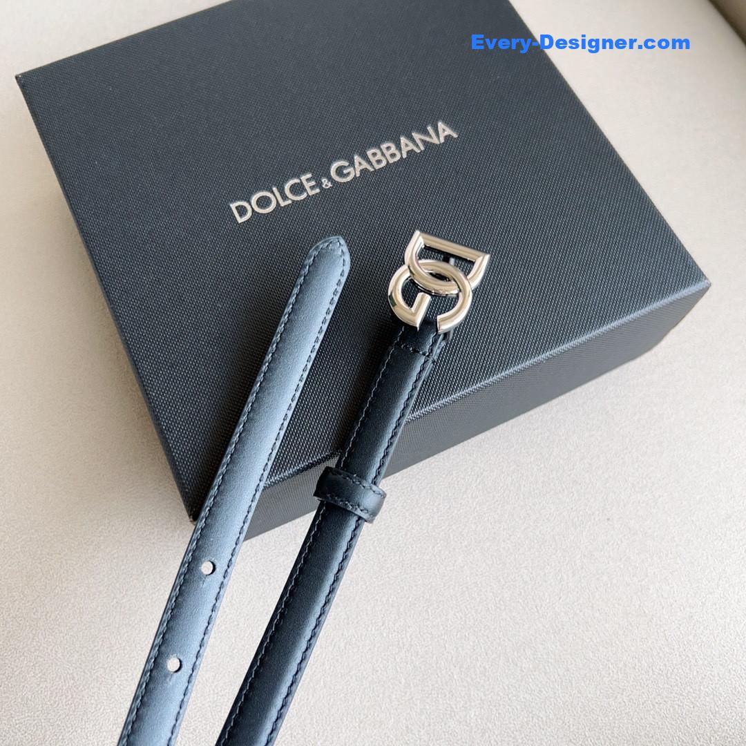 Dolce & Gabbana d&g Antique Gold Gancini Buckle Belt