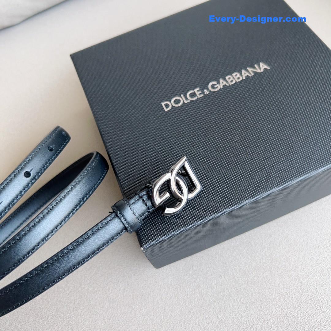 Dolce & Gabbana d&g Antique Gold Gancini Buckle Belt
