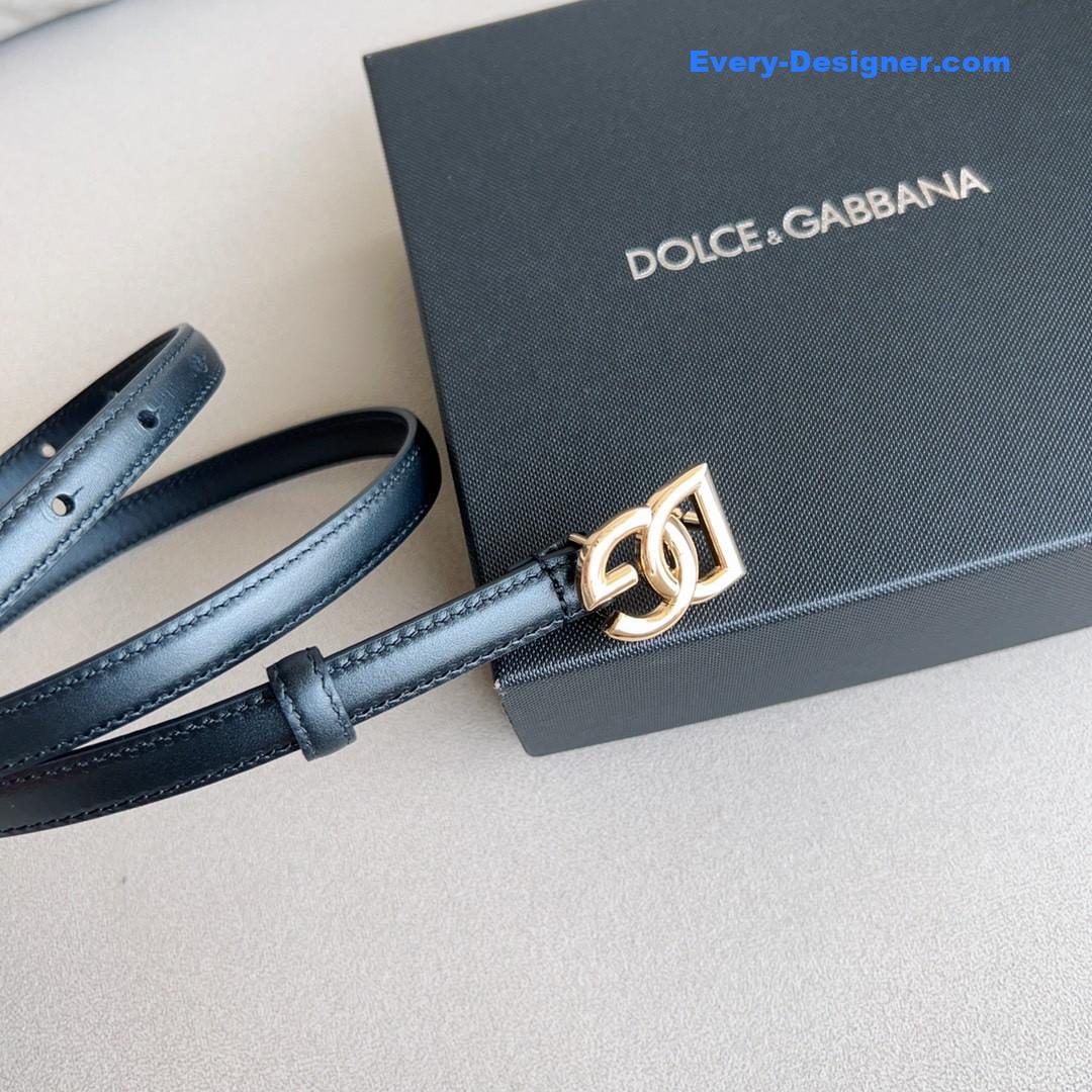 Dolce & Gabbana d&g Antique Gold Gancini Buckle Belt
