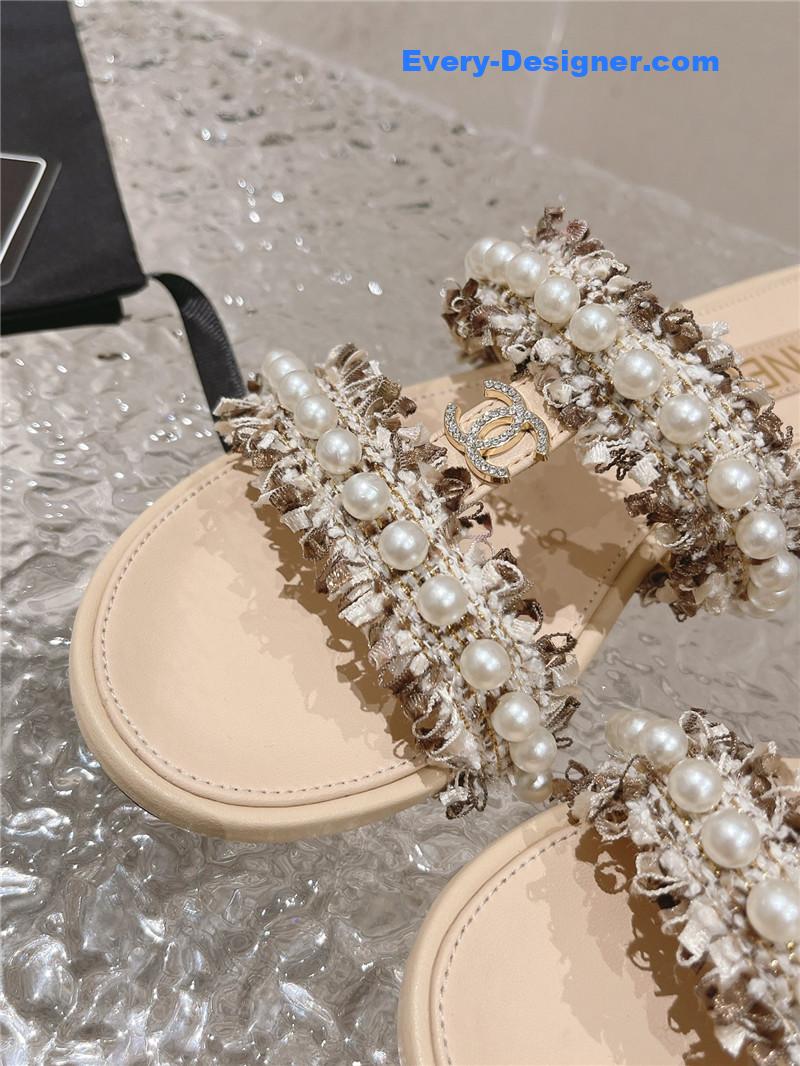 CC hot style double c sandals and slippers
