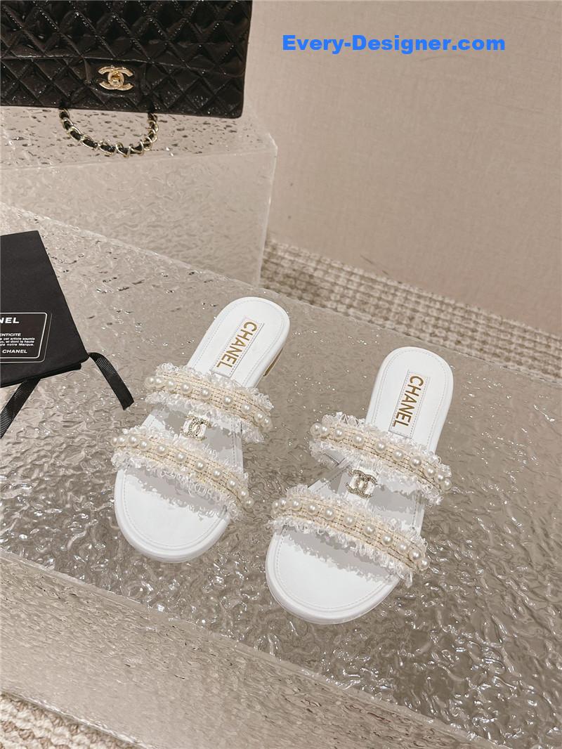 CC hot style double c sandals and slippers