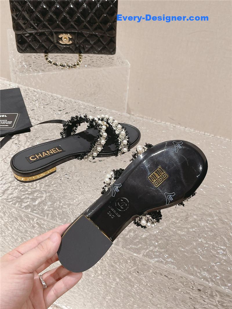 CC hot style double c sandals and slippers
