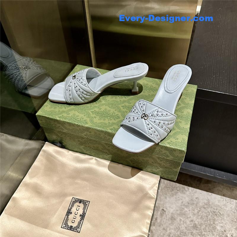 Gvc*1 high heel fish mouth sandals and slippers