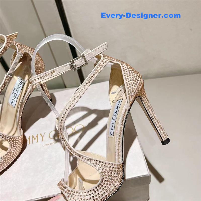 j1m*y ch00 hot D1am0nd series high-heeled sandals