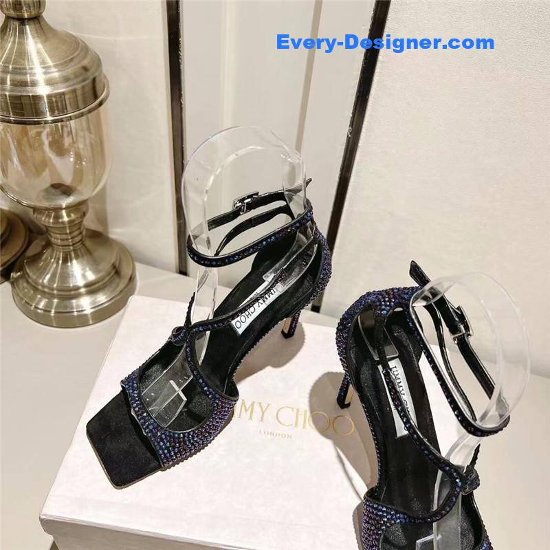 j1m*y ch00 hot D1am0nd series high-heeled sandals